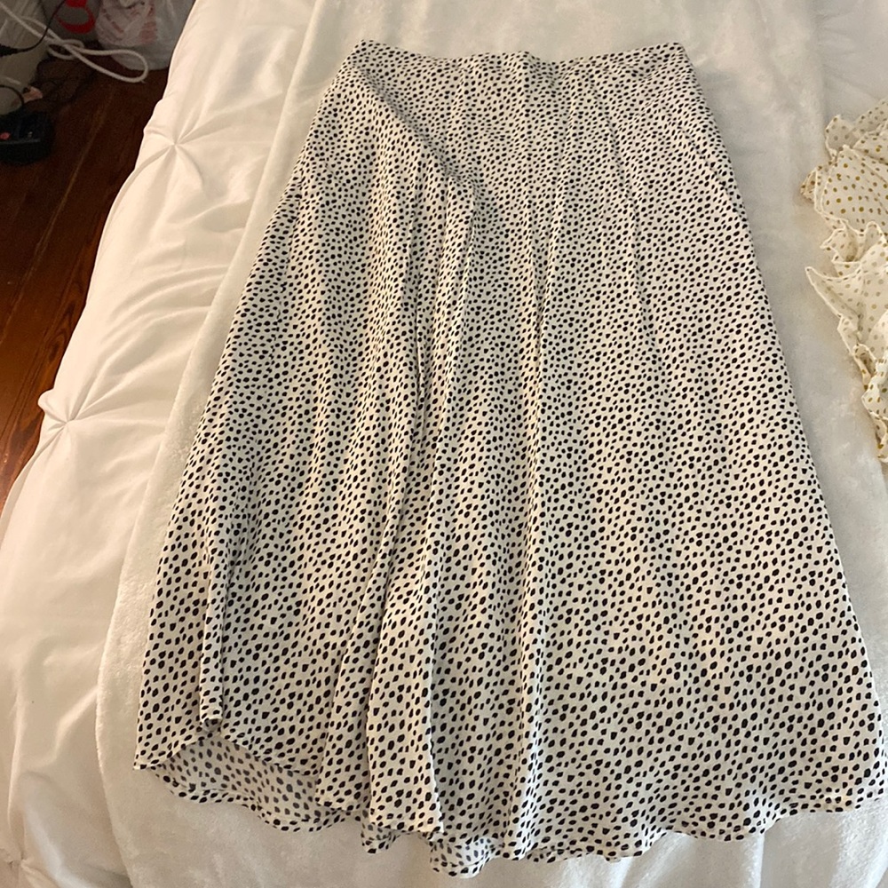 Rails long skirts, black and white size medium